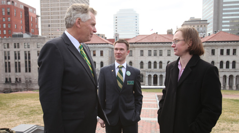 Fran Bradford at work